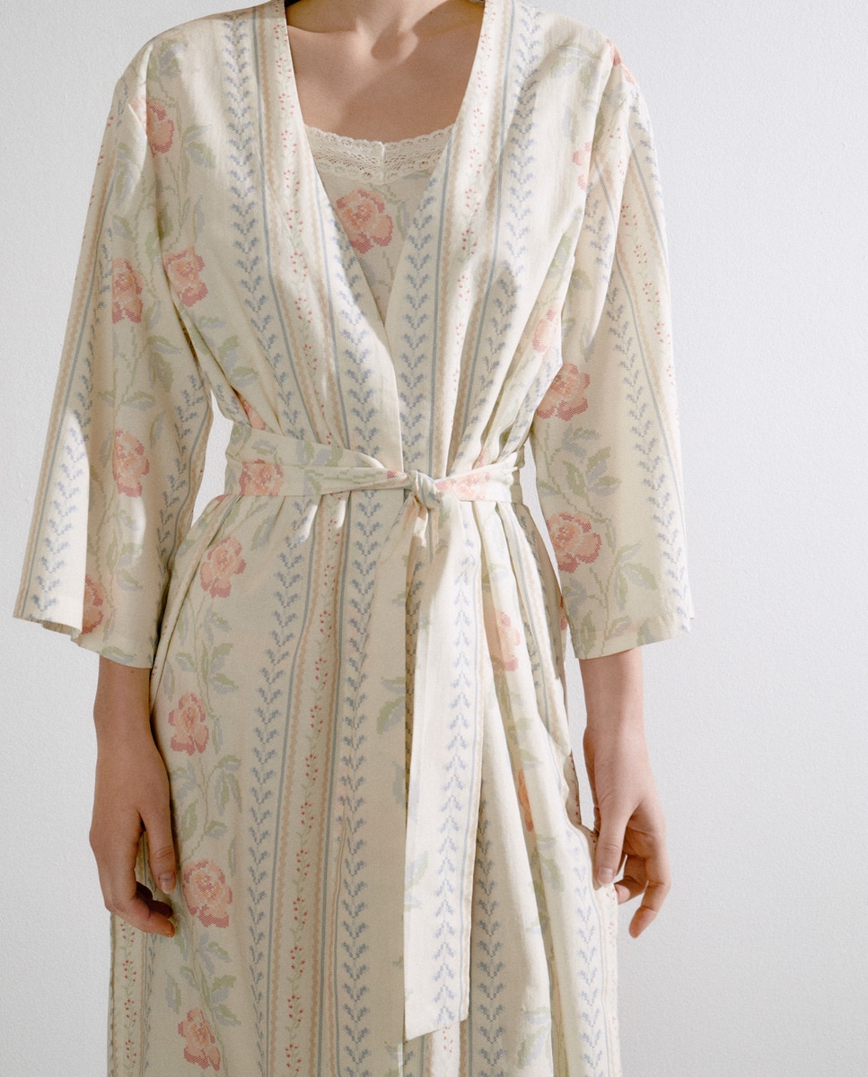 Robe Doby Cruzado Multicolor-3
