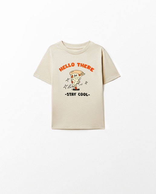 Imagem 0 de T-shirt Básica com Estampado
