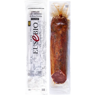 lomo de cebo ibérico 50% raza ibérica peso aproximado pieza 700 g - Don Eusebio