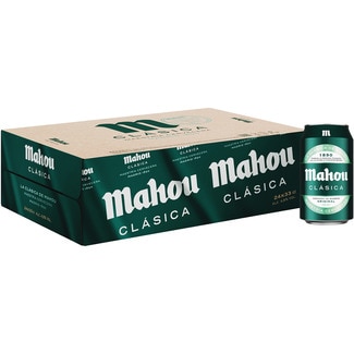 cerveza rubia original pack 24 latas 33 cl - Mahou Clasica