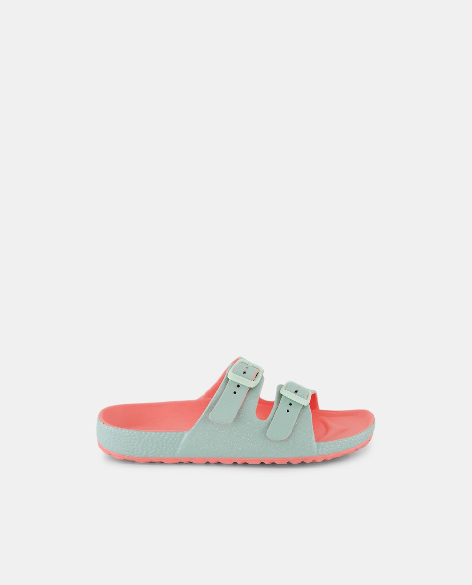 Sapatos de menina 450 Turquesa-1