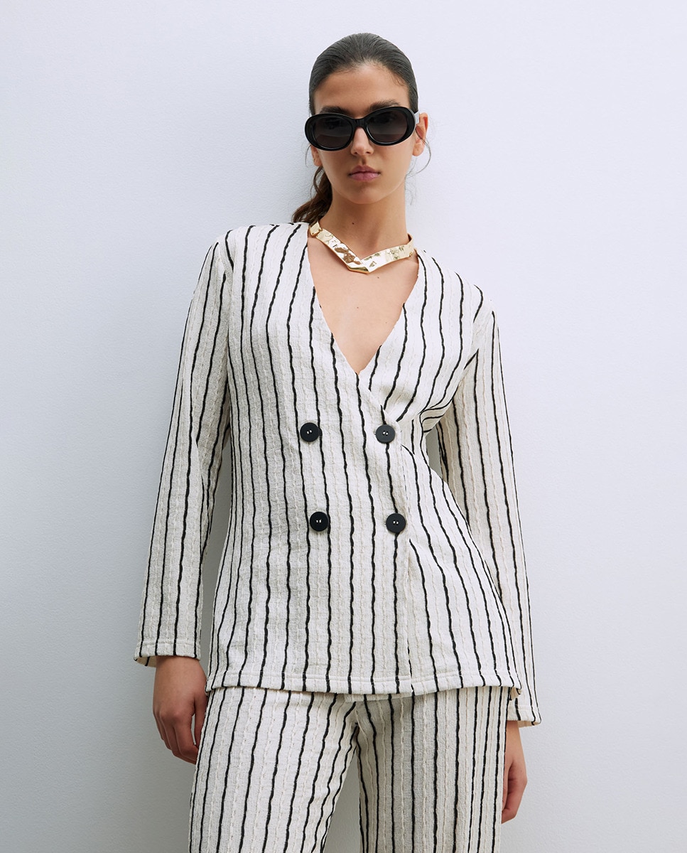 Blazer com Estrutura Cru-4