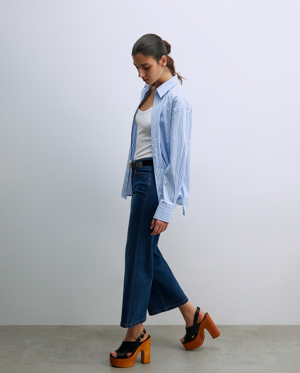 Jeans Culotte Azul-escuro-6