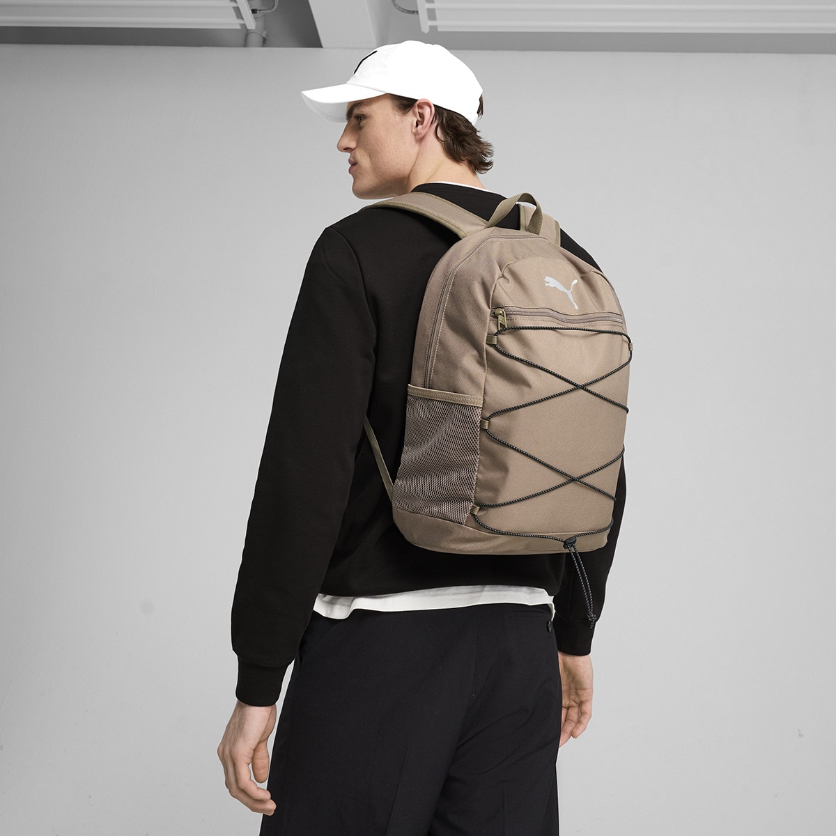 Mochila Unissexo Plus Backpack II Castanho-5