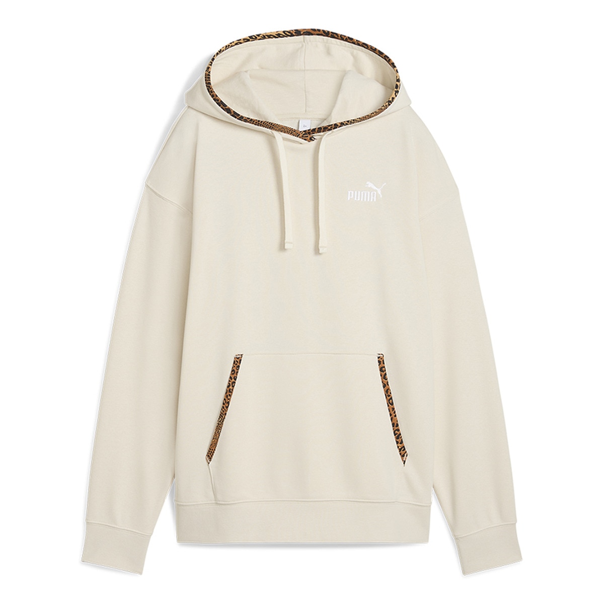 Sweatshirt de Mulher ESS Graphic Animal Comfort Hoodie Branco-1