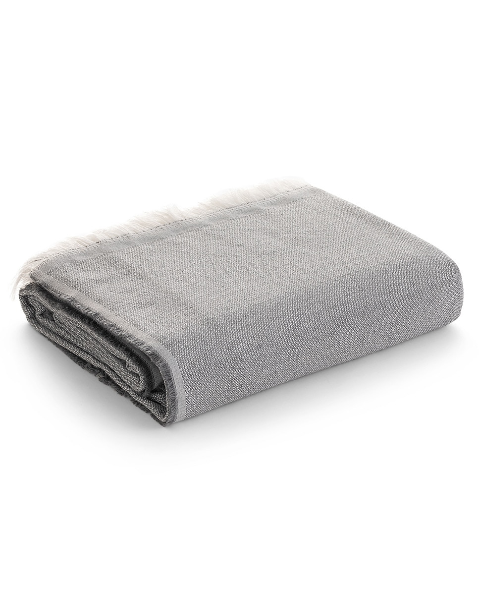 Imagen 0 de Plaid multiusos liso jaspeado beige