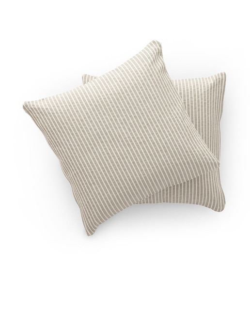 Imagen 0 de Pack 2 fundas de cojín relieve verde