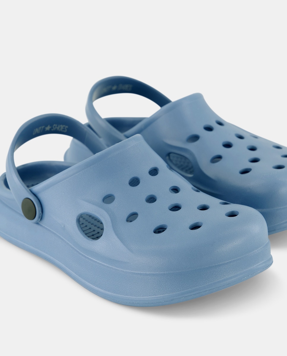 Zueco de baño infantil Azul-5