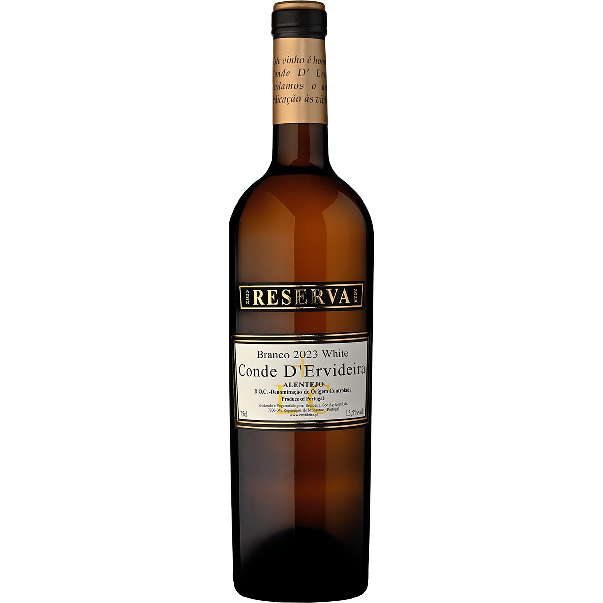 Vinho Branco Regional do Alentejo Reserva garrafa 75 cl