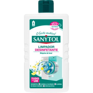 Desinfetante Limpa Máquina de Lavar embalagem 240 ml - Sanytol