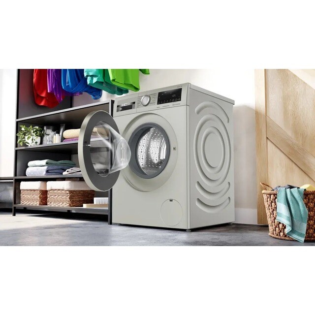 Máquina de Lavar e Secar Roupa Bosch Serie 4 WNA1341XES Carga Frontal, Motor Ecosilence™ e Iron Assist de 9/5 kg 1400 rpm - Cinzento Inox-5