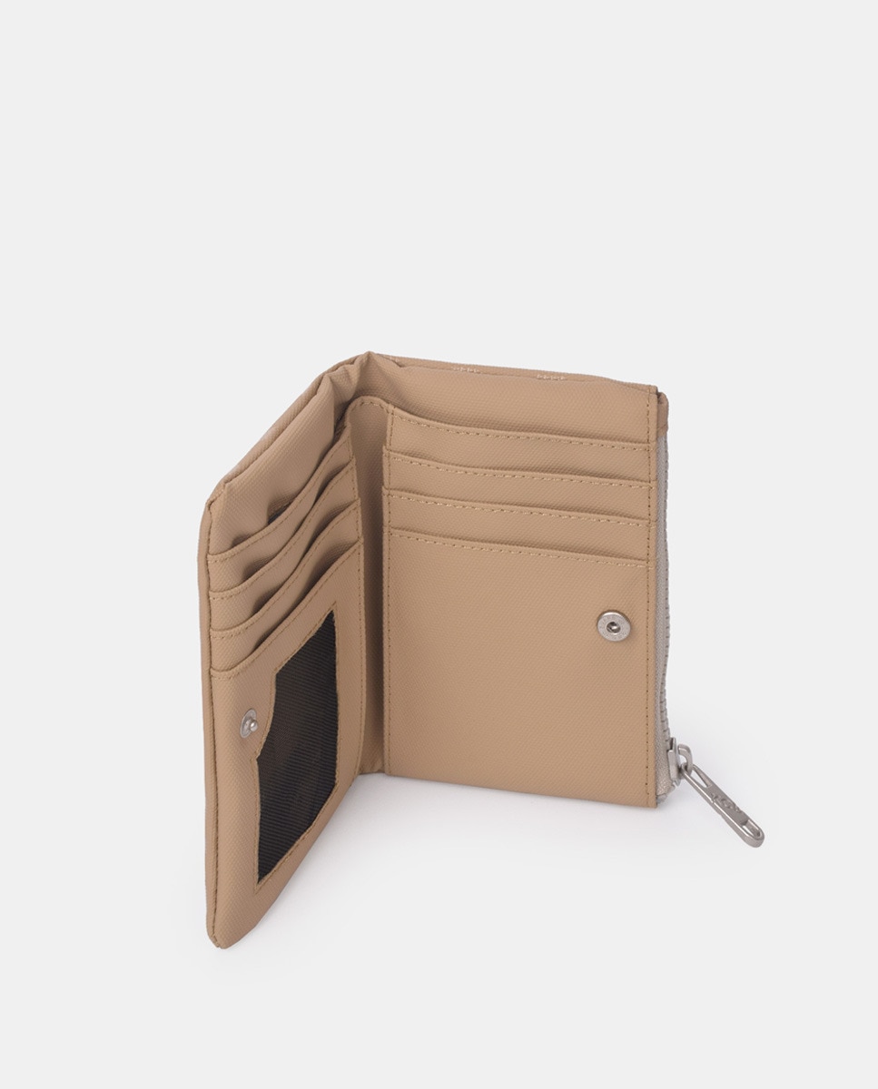 Porta-Cartões Médio Stamp Taupe-3