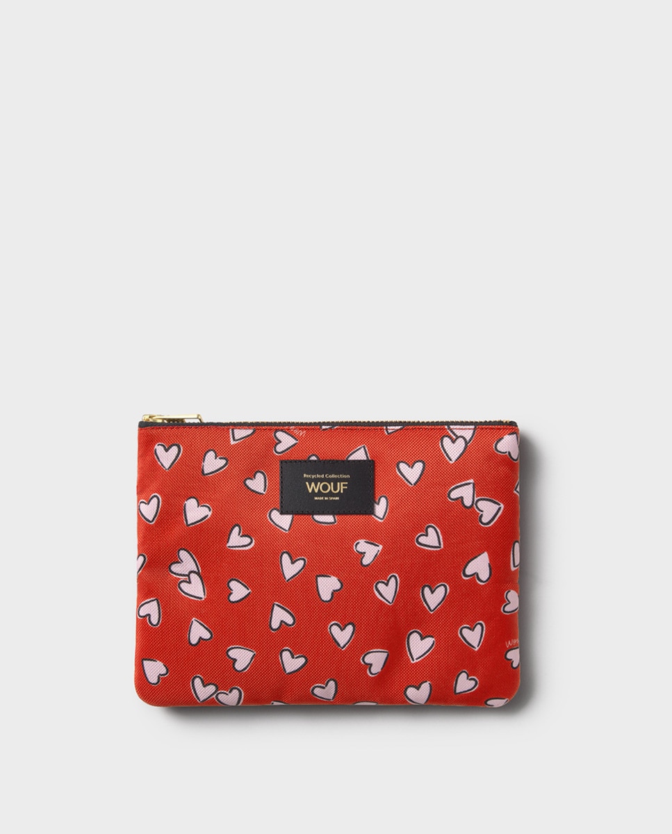 Mala Tipo Pouch Vermelho-1