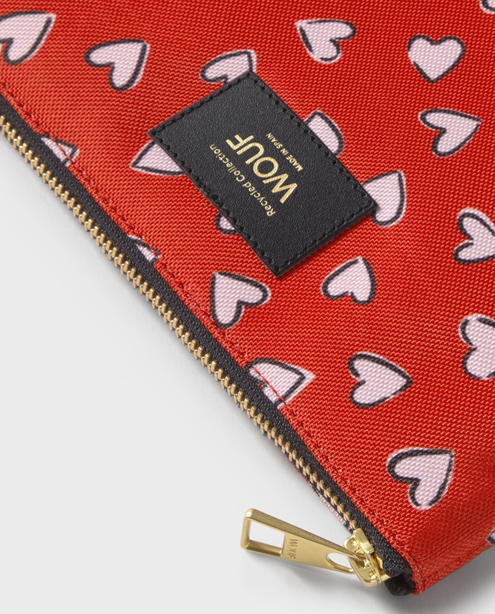 Mala Tipo Pouch Vermelho-2