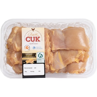 escalopes de pollo certificado criado con alimentación vegetal peso aproximado bandeja 600 g - Gran Cuk