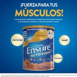 Nutrivigor chocolate flavour powdered nutritional supplement for adults can 850 g Strength for your muscles