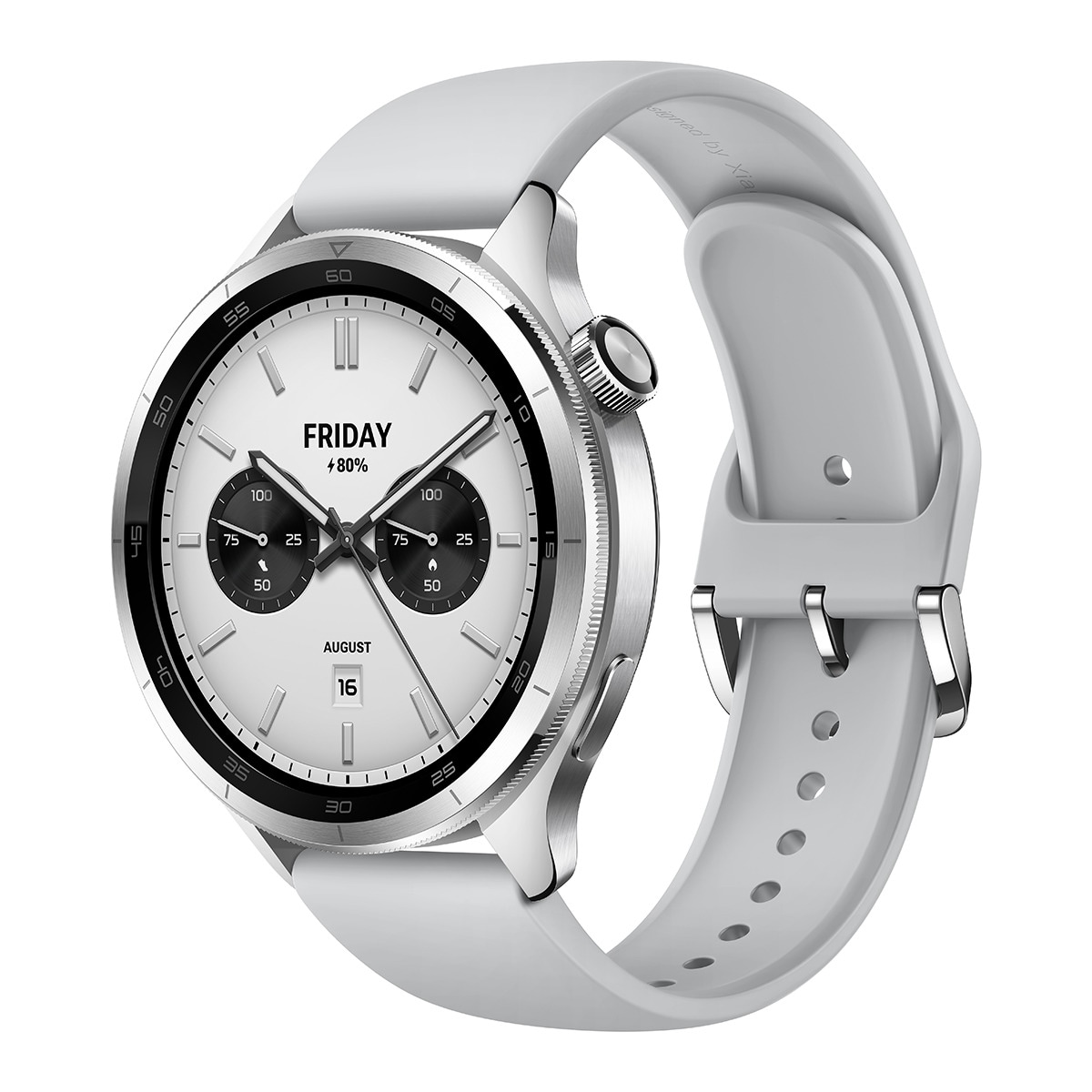 Xiaomi Watch S4 Plata Smartwatch Plata-1