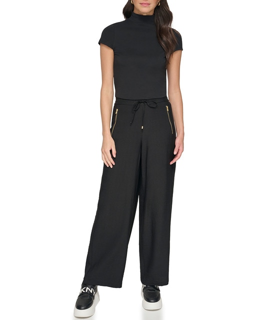 Imagen 0 de Pantalones casual de mujer lisos y rectos