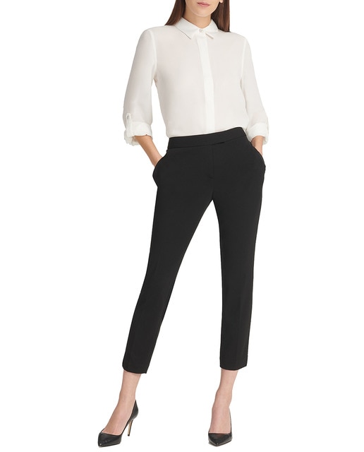 Imagen 0 de Pantalones formal de mujer recto y liso