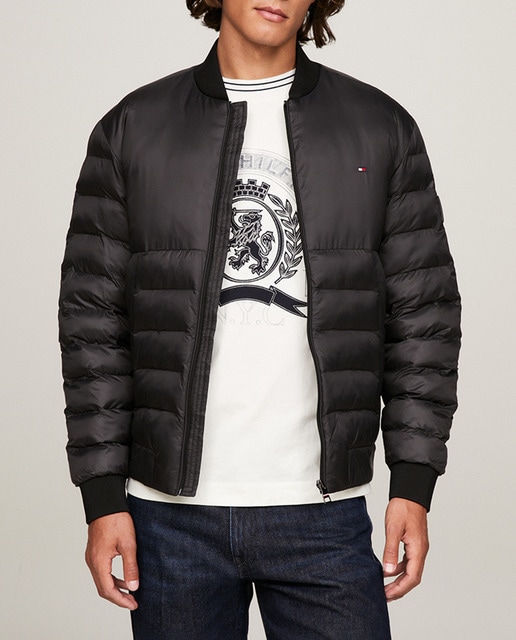 Imagen 0 de Caqueta tipo bomber acolchada con cierre de cremallera