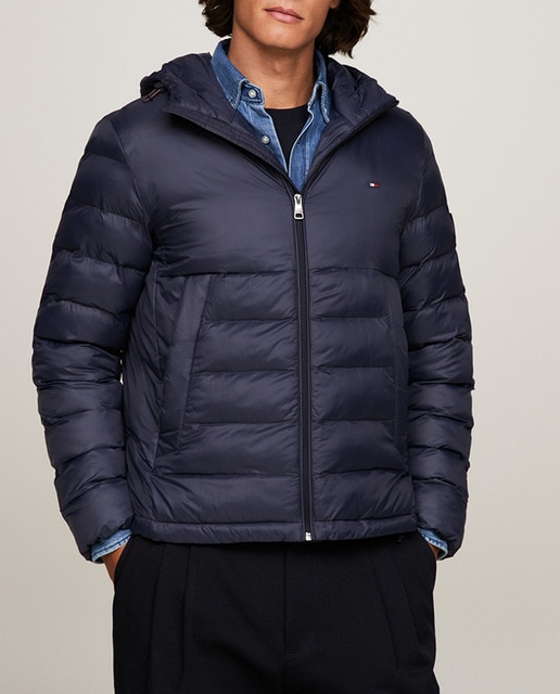 Imagen 0 de Chaqueta acolchada con capucha y cierre de cremallera