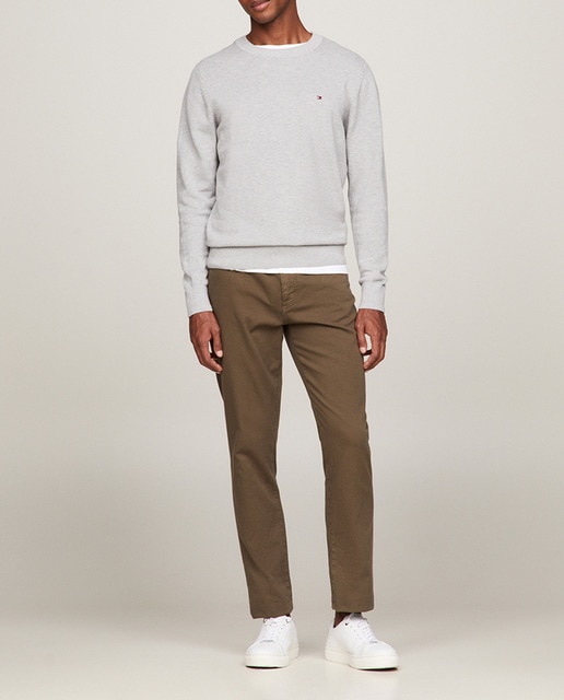 Imagen 0 de Pantalón chino de algodón en estructura