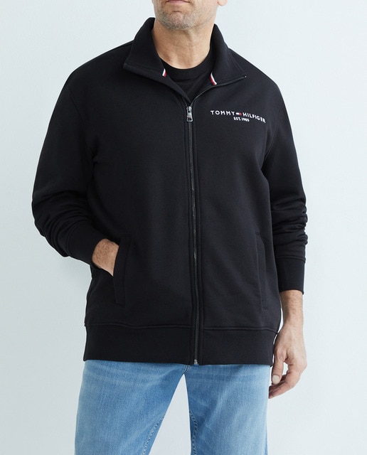 Imagen 0 de Sudadera con cierre cremallera de hombre tallas grandes