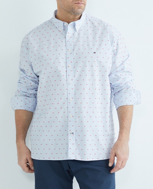 Imagen 0 de Camisa fil coupé de hombre tallas grandes