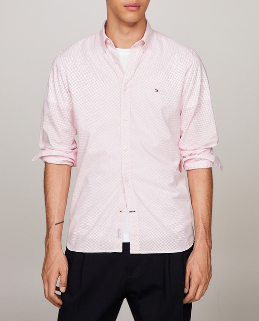 Imagen 0 de Camisa de manga larga con miniprint