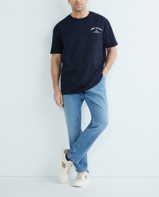 Imagen 0 de Pantalón vaquero recto de hombre tallas grandes