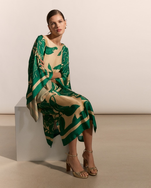 Imagen 0 de Vestido túnica estampado