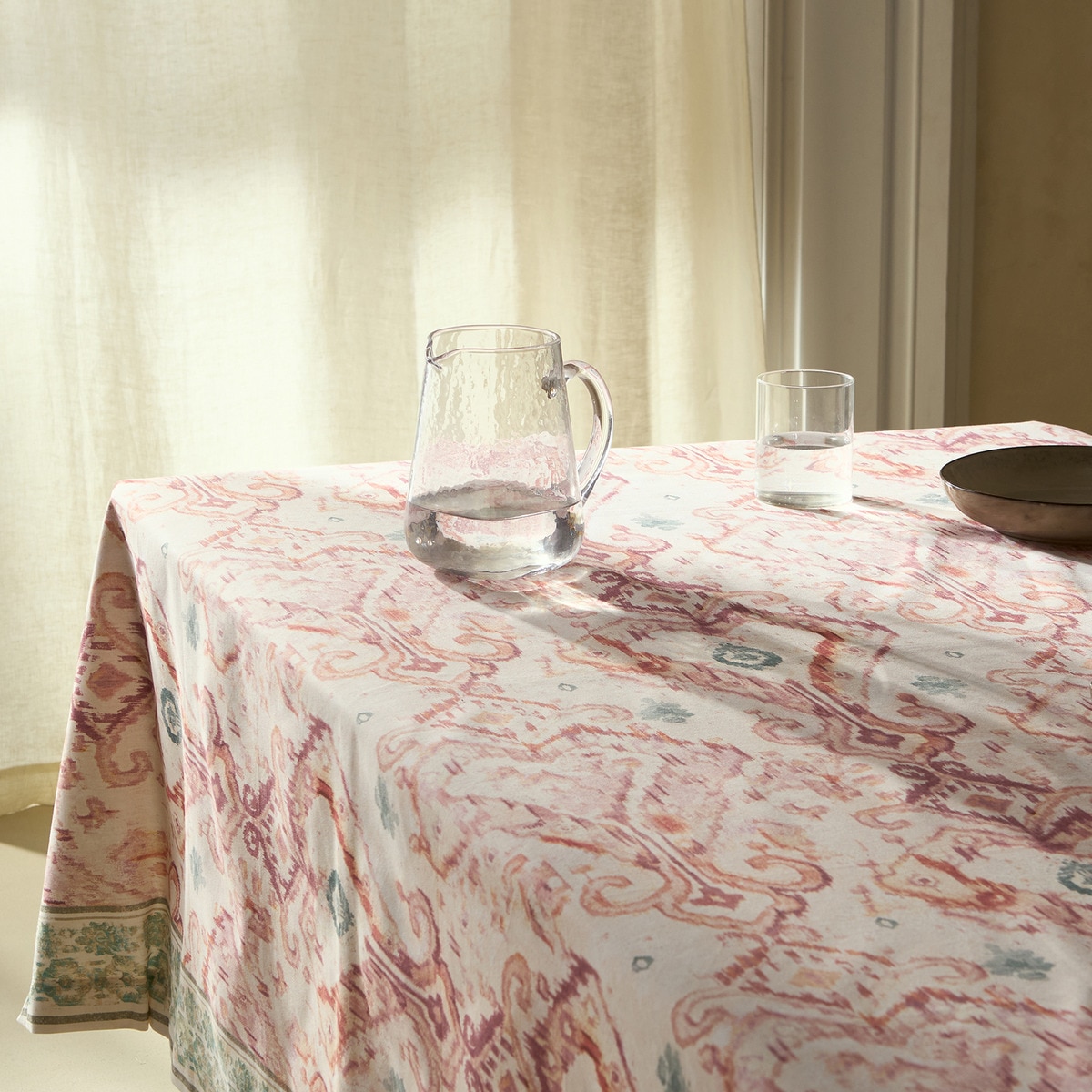 Toalha de Mesa de Algodão Etnikat Multicolor-1