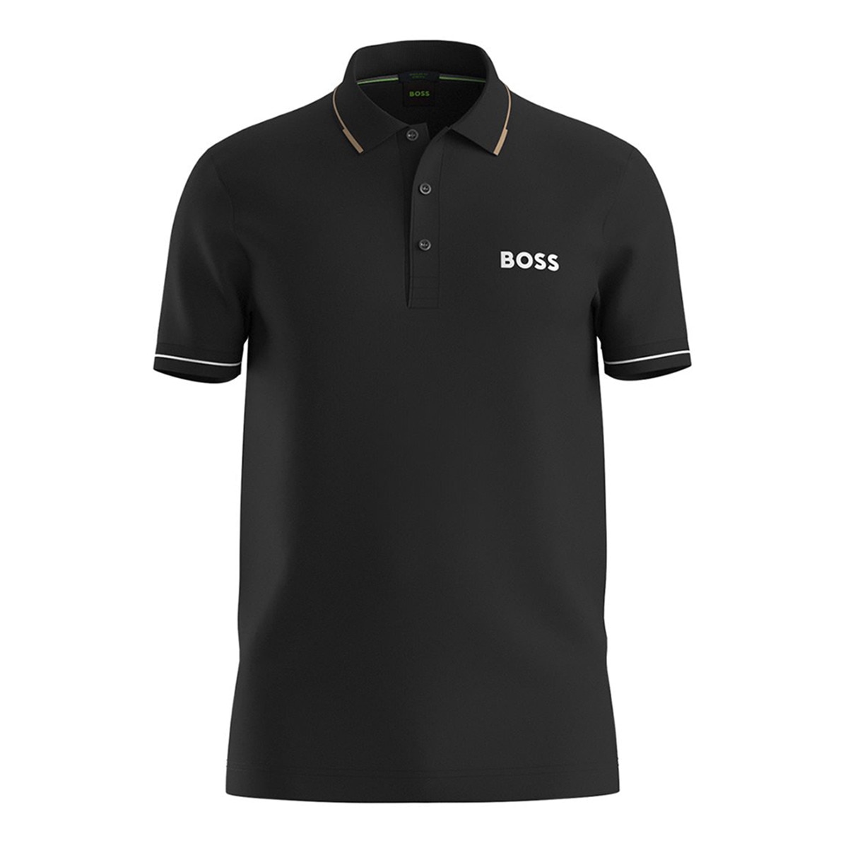 Polo de Golf de Homem Paul Pro Azul-médio-1