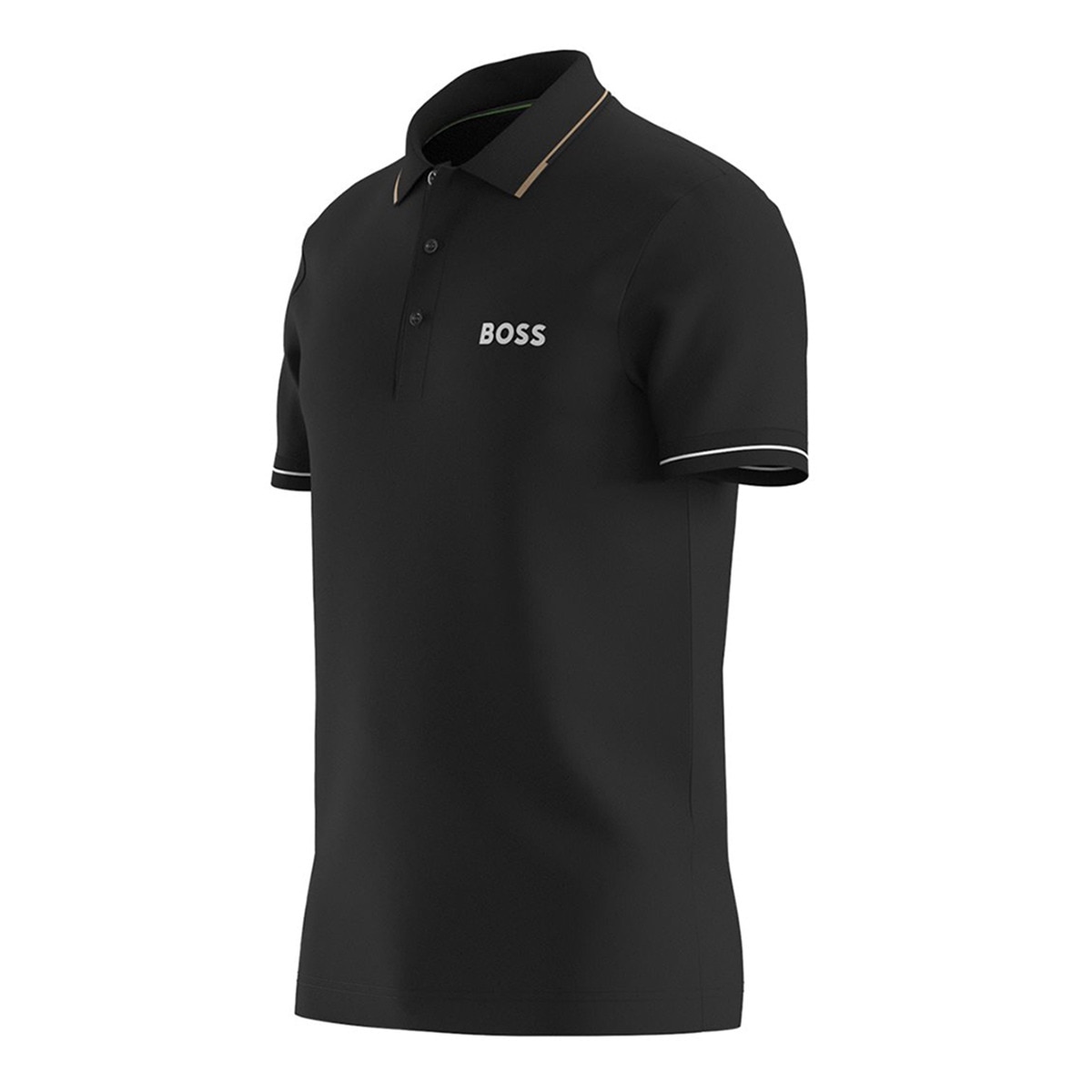 Polo de Golf de Homem Paul Pro Azul-médio-3