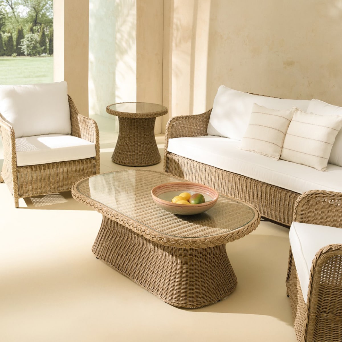 Mesa de Centro de Jardim Mallorca Natural-7