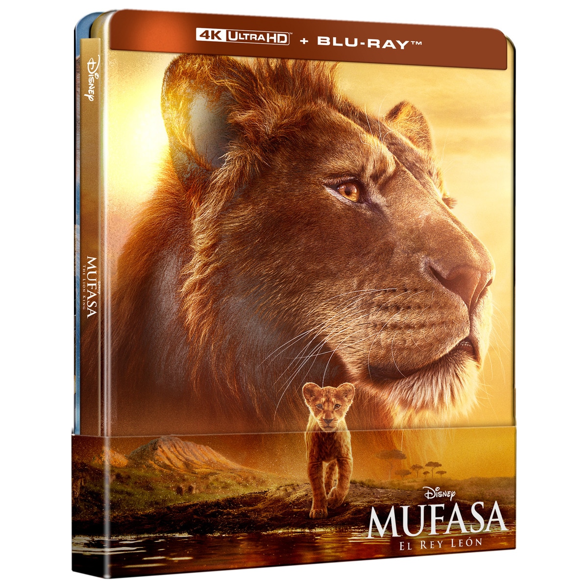 Mufasa: El rey león (Edición Metálica) (4K Ultra HD + Blu-Ray) 1