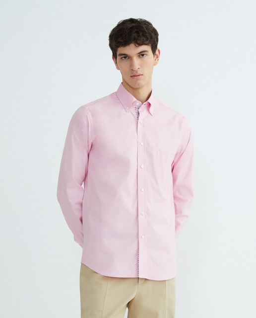 Imagen 0 de Camisa de hombre casual manga larga pinpoint