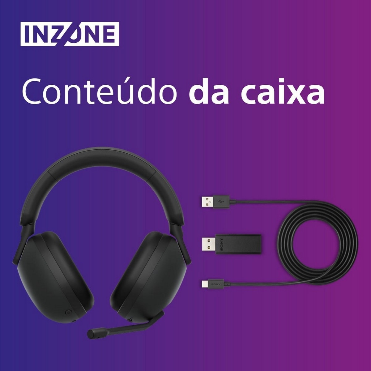 Auscultadores Gaming Sem Fios Sony Inzone H9 - Preto Preto-7