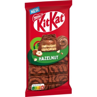 Tablete de Chocolate de Avelã embalagem 99 g - Kit Kat