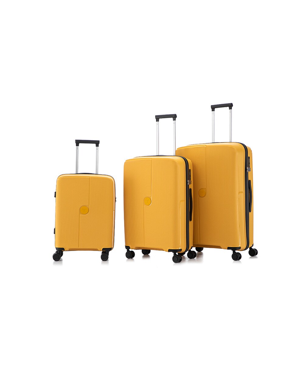 Trolley de Polipropileno Waterproof 76 cm 3,8 kg Amarelo-3