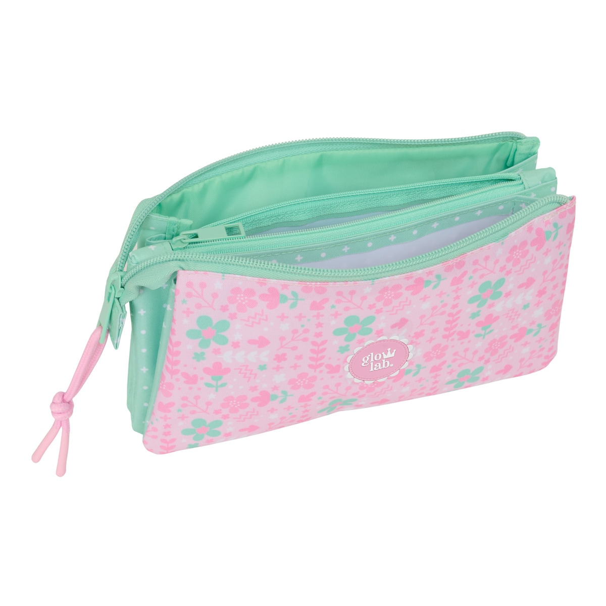 portatodo-triple-glowlab-safta-rosa-claro-y-menta-safta-el-corte-ingl-s