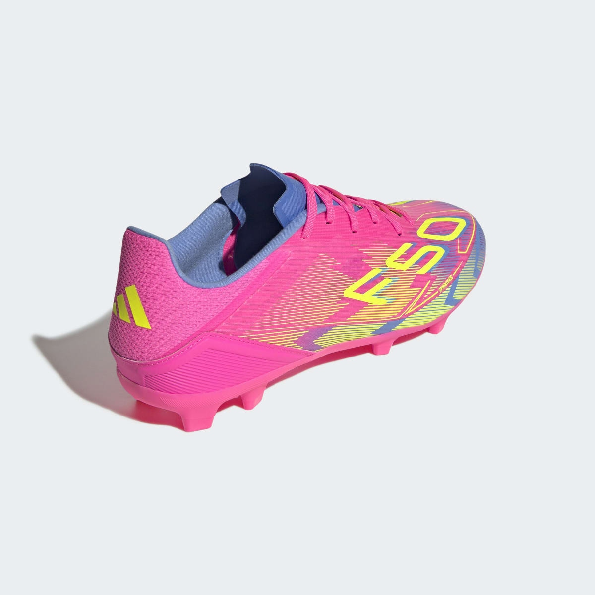 Chuteiras de Futebol Unissexo F50 League Rosa-5