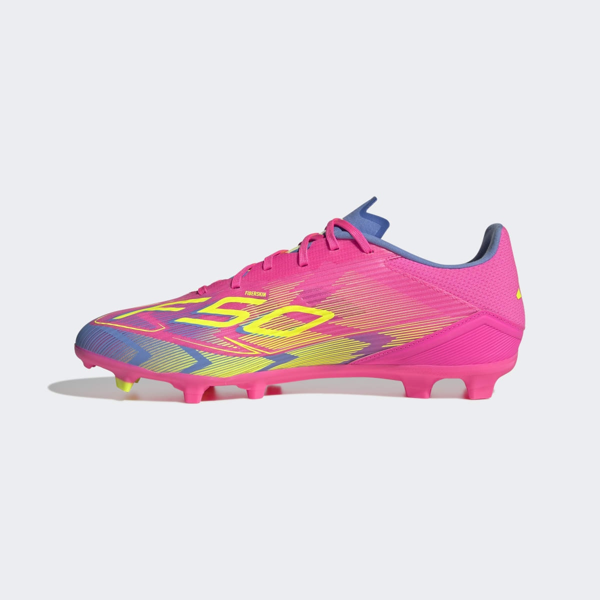 Chuteiras de Futebol Unissexo F50 League Rosa-4