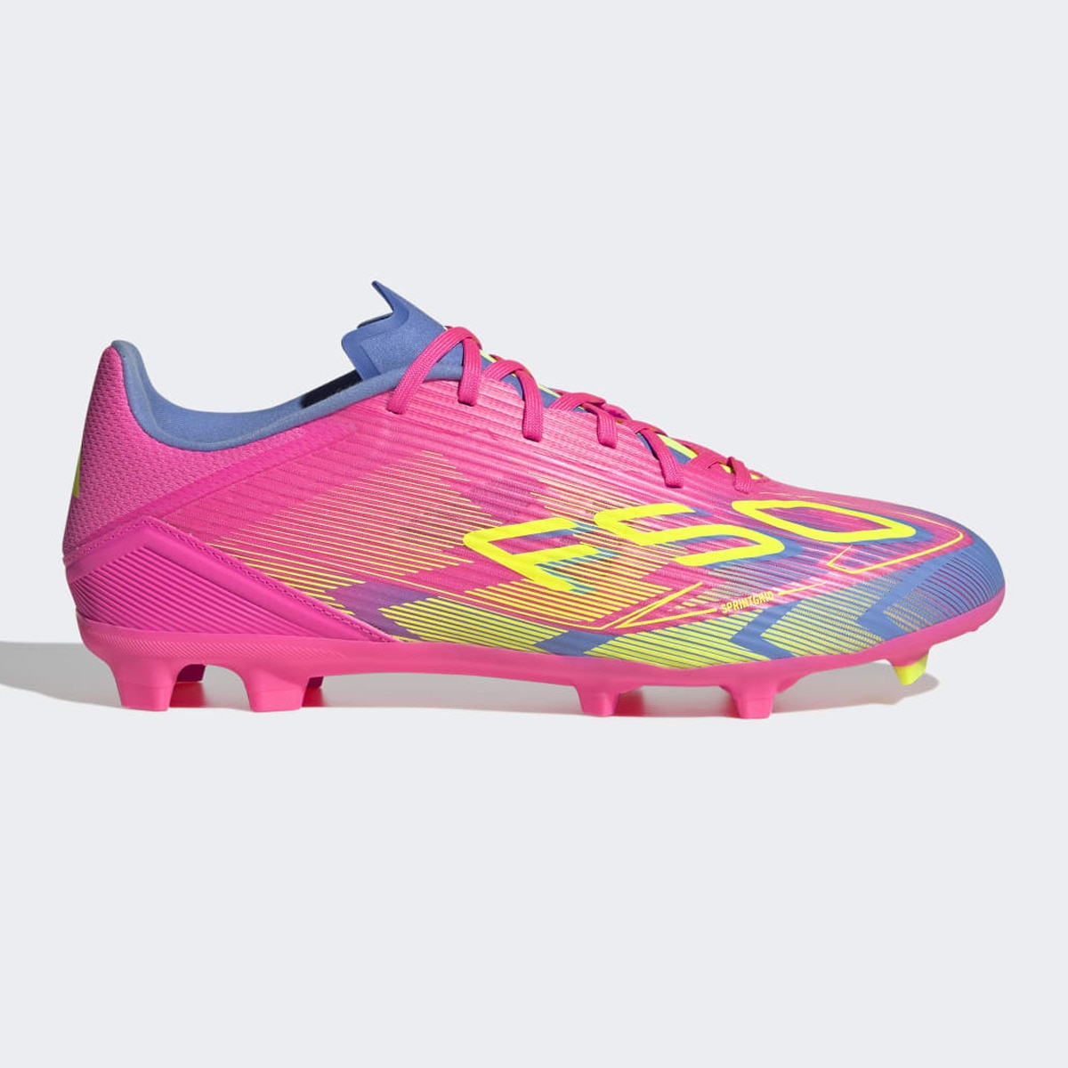 Chuteiras de Futebol Unissexo F50 League Rosa-1