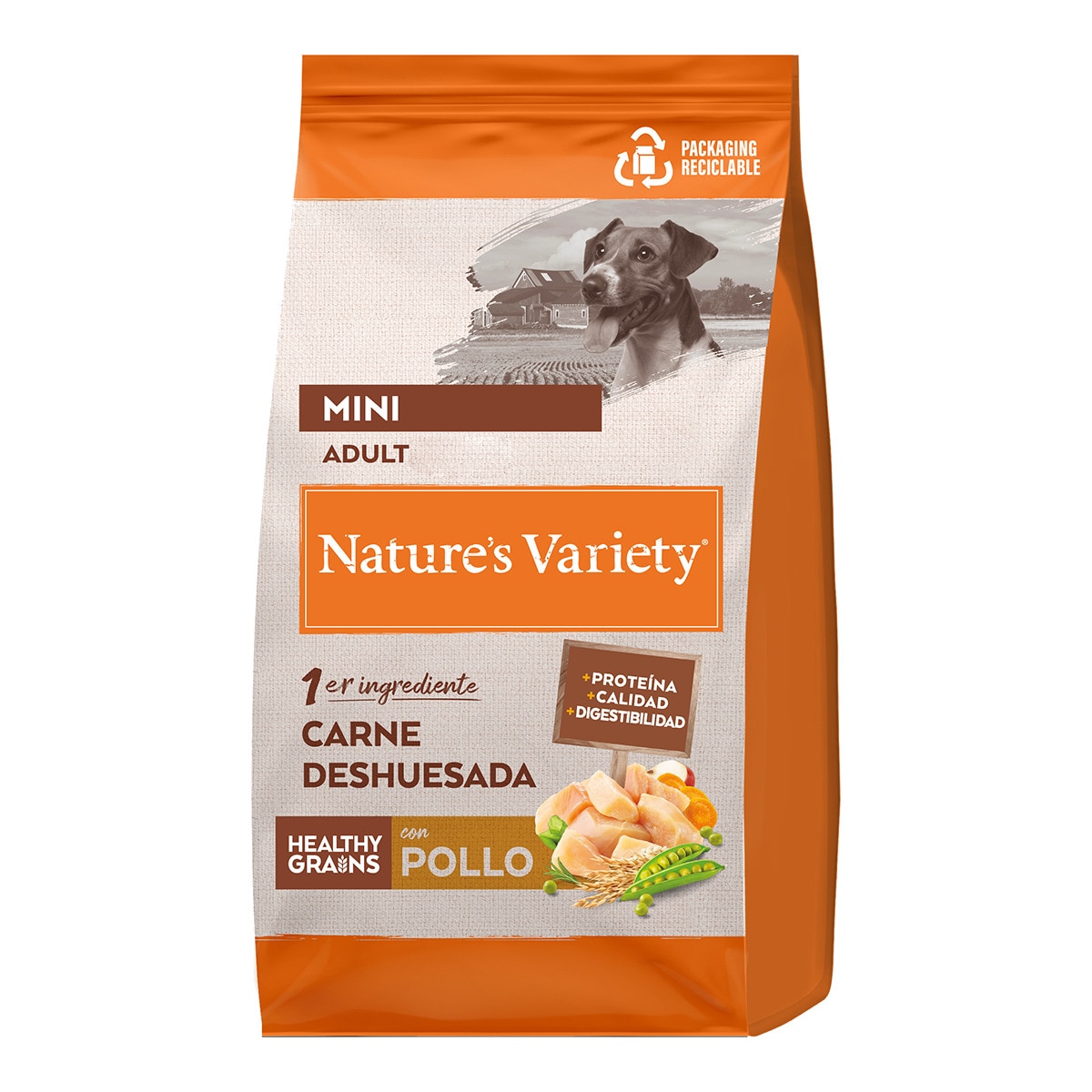 Imagen 0 de Pienso para perros adultos minis Nature's Variety Healthy Grains pollo