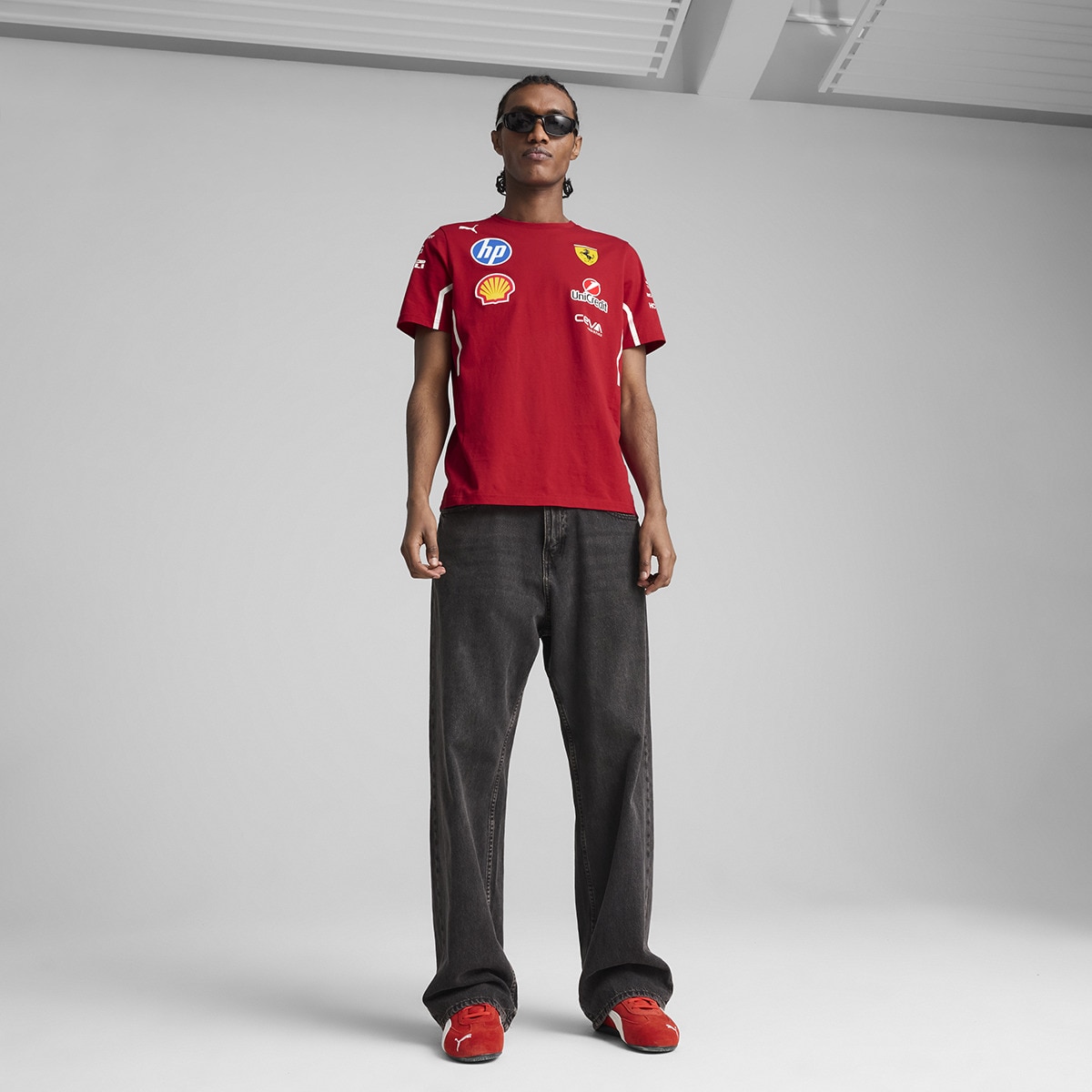T-shirt de Homem SF Team Tee Vermelho-3