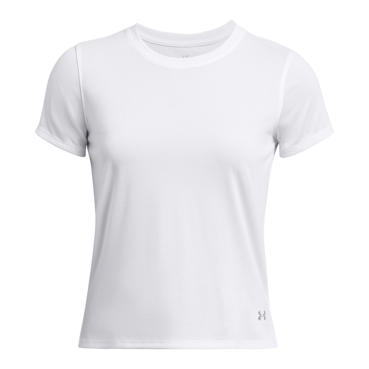 T-shirt de Mulher UA Launch Shortsleeve Branco-3