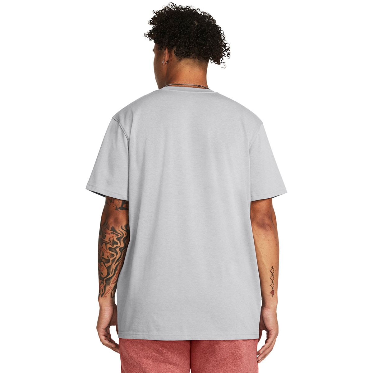 T-shirt de Homem Heavyweight Armour Label Cinzento-2