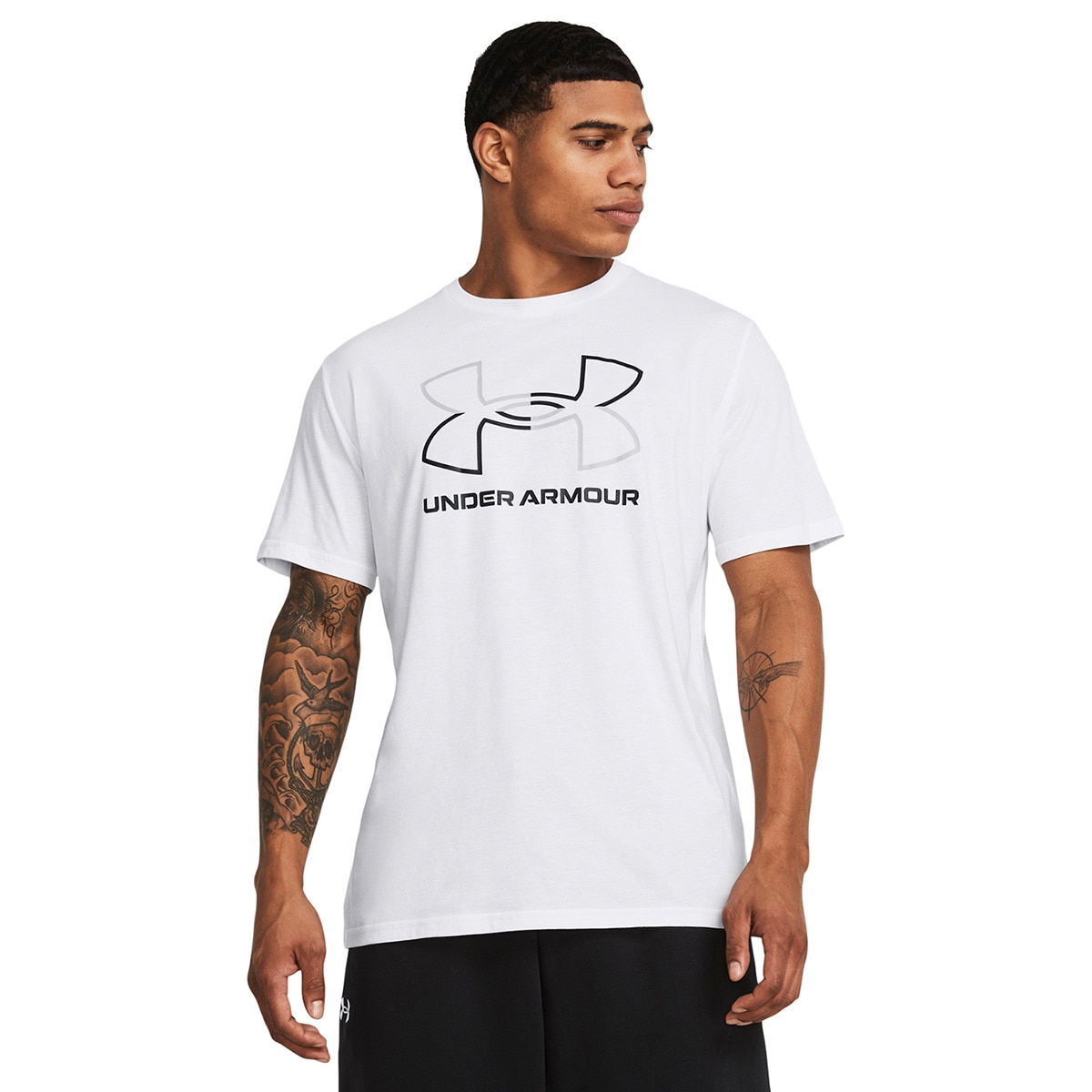 T-shirt de Homem Foundation Branco-1
