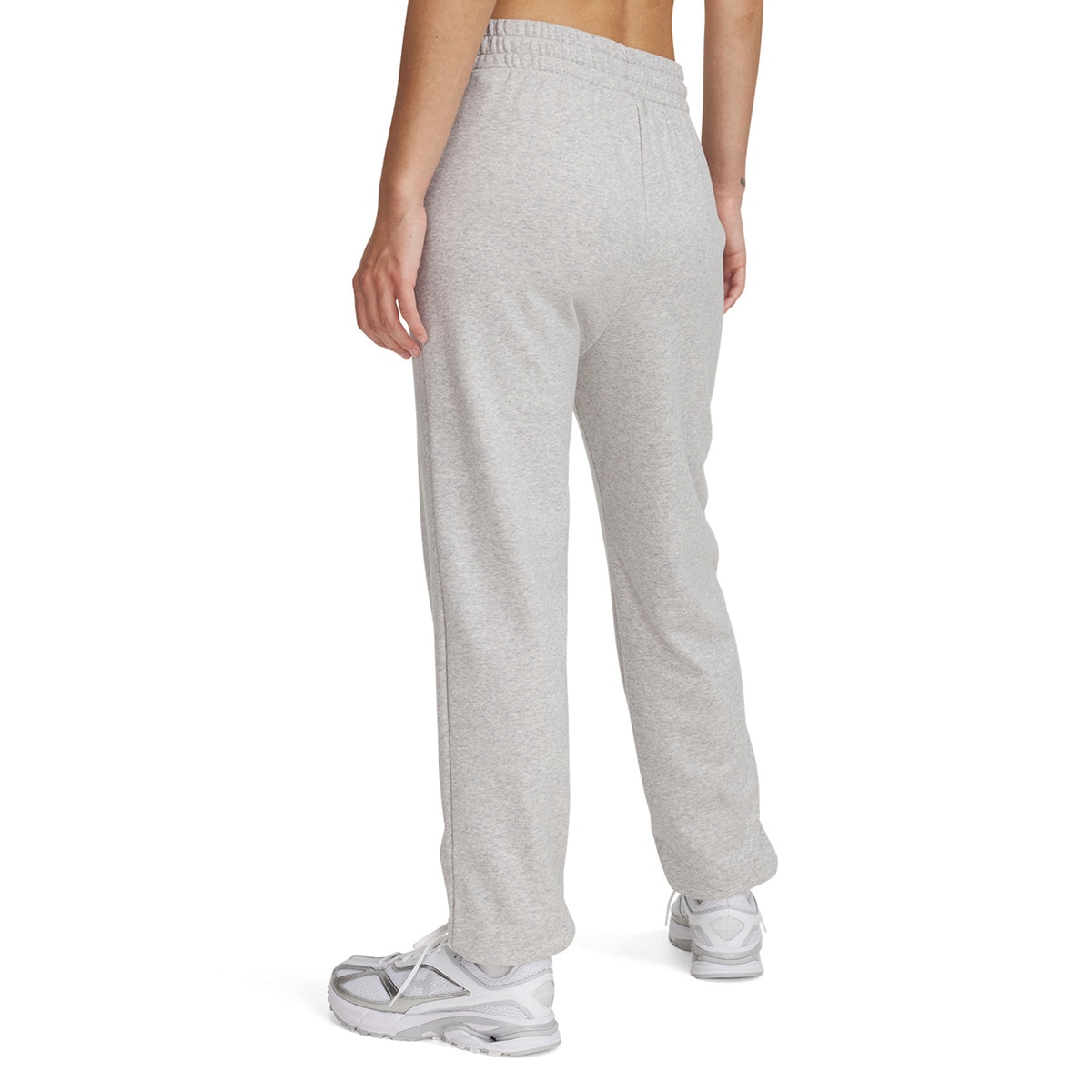 Calças de Mulher UA Rival Terry Joggers Cinzento-2